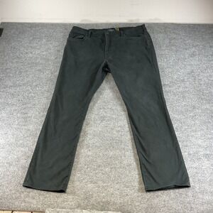 Polo Ralph Lauren Pants Mens 38x32 Black Classic Fit Stretch Chino Cotton Blend